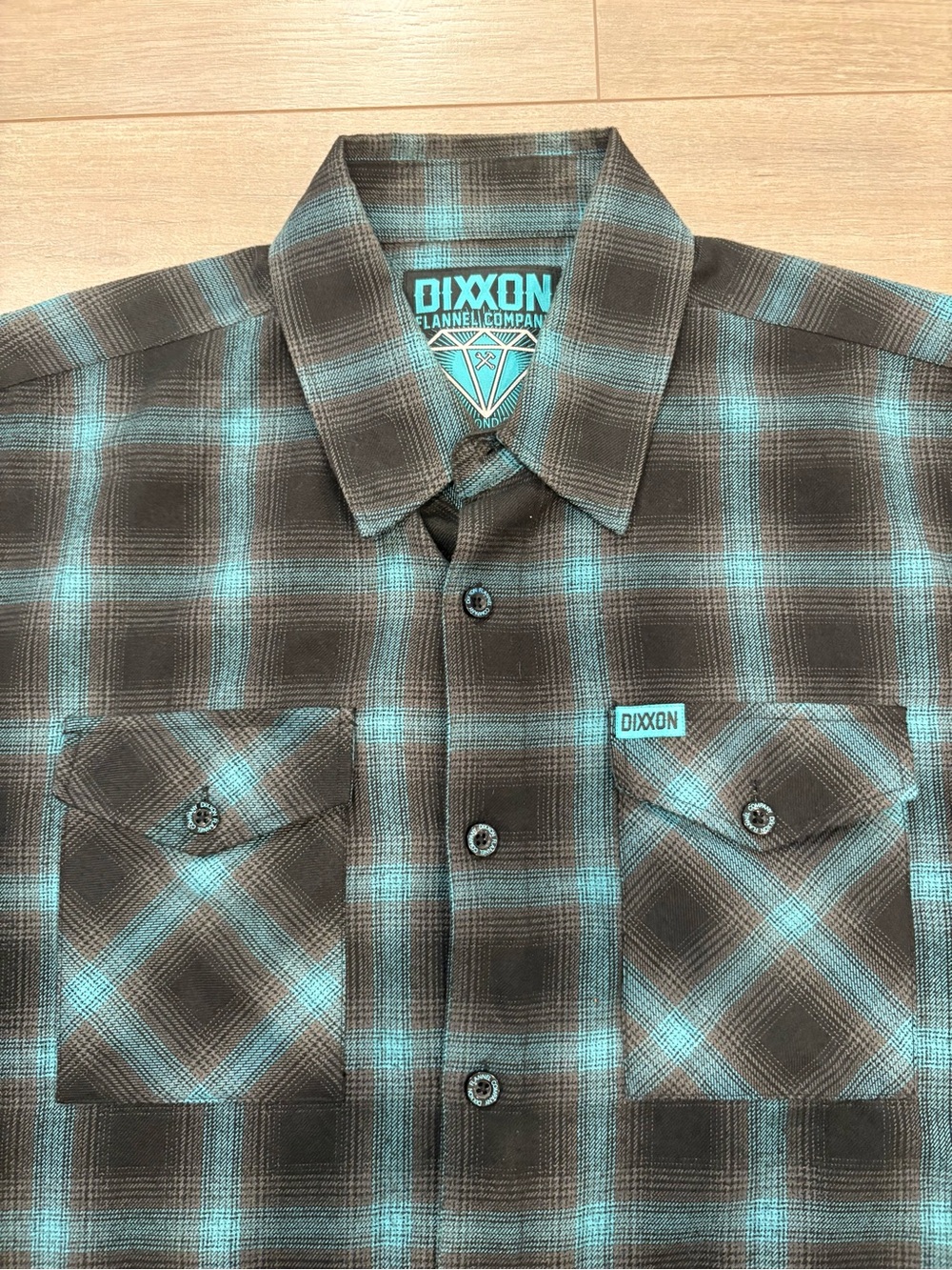 Dixxon Flannel Co Shirt Mens L The Diamond Form Function Flannel - Picture 5 of 8